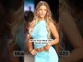 Miami Swim Week 2022 Model Runway Walk 2022 Ashley Marie Dickerson VDM The Label Shorts Fashion