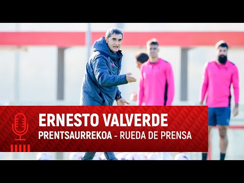 Imagen de portada del video 🎙️ Ernesto Valverde | pre Girona FC-Athletic Club I 14. J LaLiga 2023-24