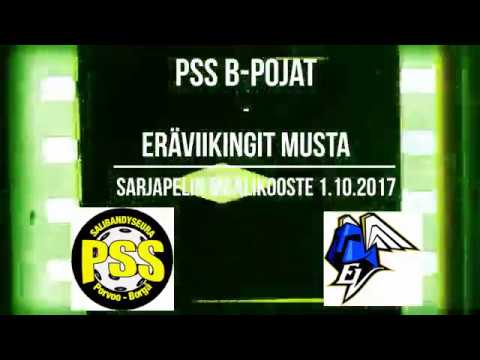 Maalikooste PSS B-pojat -  EräViikingit Musta (Sarjapeli 1.10.2017)