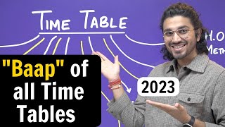 The Best Time Table for every student | 5 SuperTips for 2023