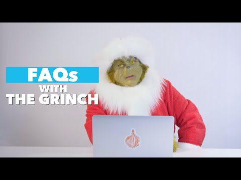 The Grinch Answers the Internet's Most Searched Questions