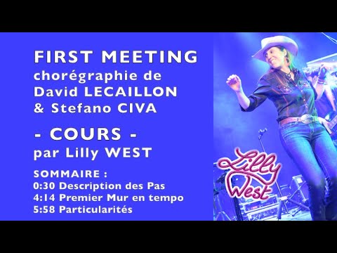 [COURS] FIRST MEETING de David LECAILLON & Stefano CIVA, enseignée par Lilly WEST
