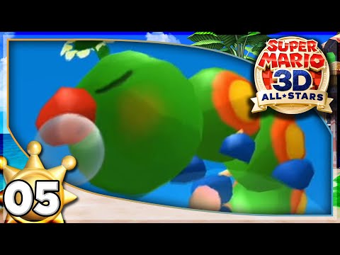 Gelato Beach! Super Mario Sunshine (3D All-Stars) 100% Walkthrough Part 5!