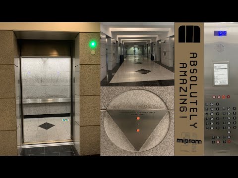 ABSOLUTELY BEAUTIFUL! Montgomery Traction elevators @ Palm Beach County Courthouse - WPB, FL