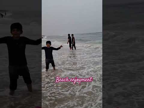 #Dikshit enjoyment in beach
