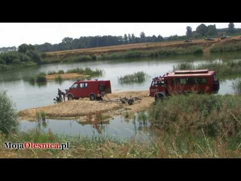 17.07.2010 Oleśnica, Siekierowice, Dobroszyce - utonięcie 21-latka