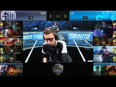 TSM vs C9 Game 1 - NA LCS 2016 Summer Final - Team SoloMid vs Cloud 9