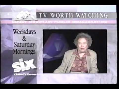 Rocky Mountain PBS - KRMA-TV Denver - Station Break - Julia Child - 1997