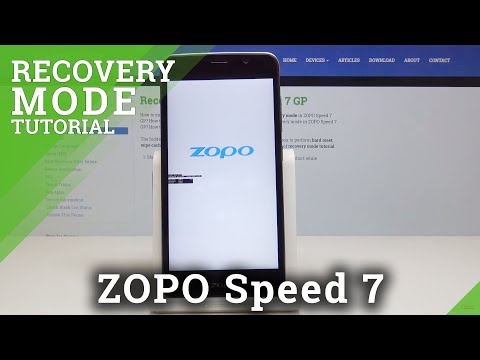 HARD RESET ZOPO Speed 7 - Recovery Mode / Factory Reset