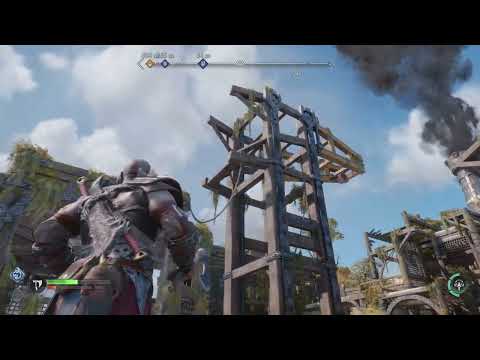 God of War Ragnarök Walkthrough Part 6 (The Black Smoke) PS5 4K HDR