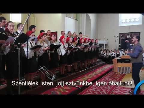 Szentlélek Isten, jöjj szívünkbe, igen óhajtunk.