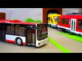 Spielzeug Siku MAN Bus 3734  Dickie Toys Oberleitungsbusse Züge Straßenbahn und Zugtürschließungen