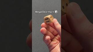 Dice Hack Tutorial 🎲 Win Every Time 🏆 #dice #diceroll #hack #hacks #skills #diy