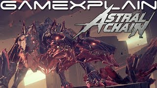 5 Minutes of NEW Astral Chain Gameplay! (Boss Fight, Legion Combos, & More!)