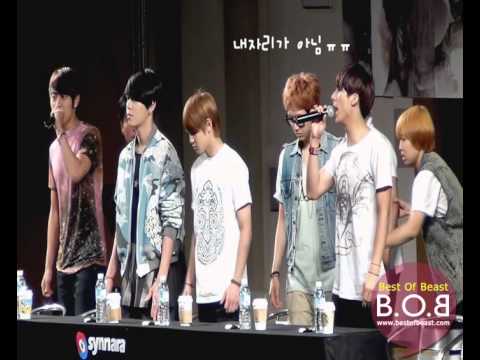110603 Beast @ Yongsan Fansigning Event