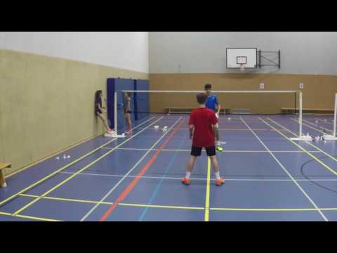 DBV Speed/Wahrnehmung: Ballfixierung Überkopf mit Beinspeed