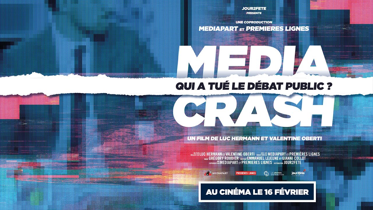 Miniature de la vidéo [Bande-annonce] Media Crash, qui a tué le débat public ? du film Media Crash : qui a tué le débat public ?