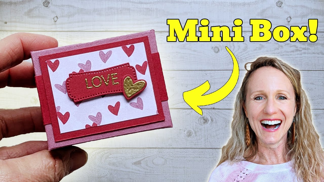 Make a Simple Box! Perfect for the Valentine's Day!