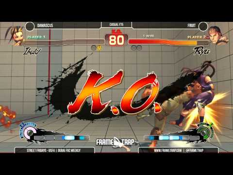 GxC Damascus vs GTR aka Dubaigo Umeharam Ryu   First to 5   Street Fridays Season Finale June 2015