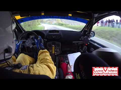 40° Rally Appennino Reggiano 2019 Saccheggiani-Salgaro Clio R3C - Cameracar PS1 1°tempo di classe