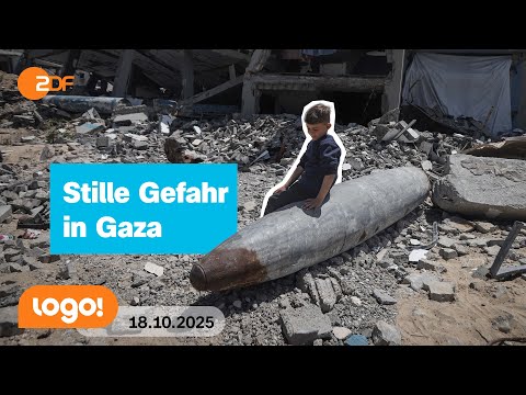 What are unexploded bombs and why are they so dangerous? | logo! news from October 18, 2025