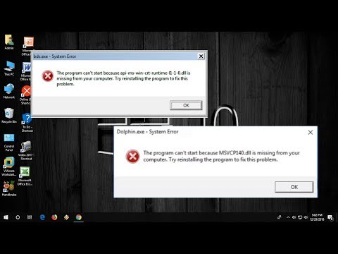 How to Fix All .DLL Files Missing Error In Windows 10/8/7 (100% Works)