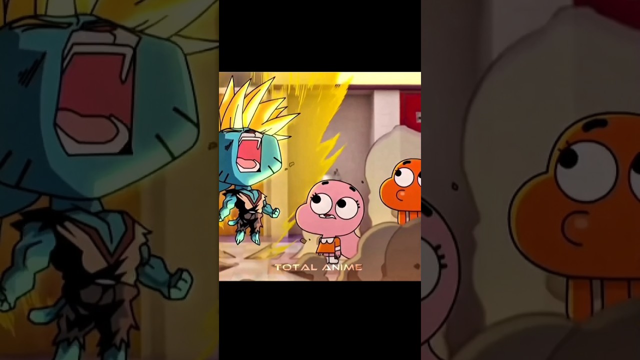 gumball unlocked his true power 💥 #anime #shorts #transformation