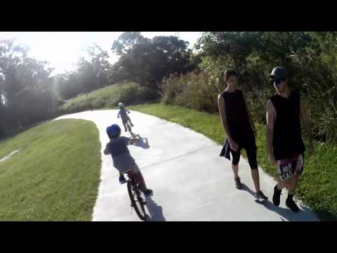 Scenic Bike Ride - Minnippi Parklands Brisbane - Virtual Cycling