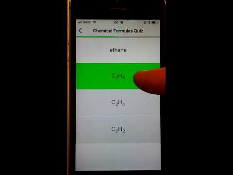 Chemical Formulas Quiz Video