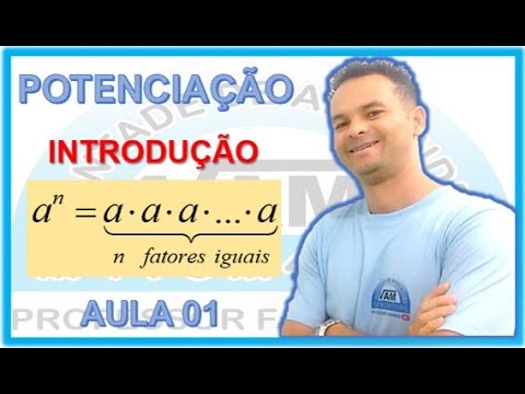 POTENCIAÇÃO - DEFINIÇÃO (AULA 01)