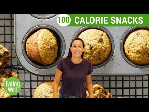 , title : '100-Calorie Flourless Blender Zucchini Muffins | Prep School | Eating Well'