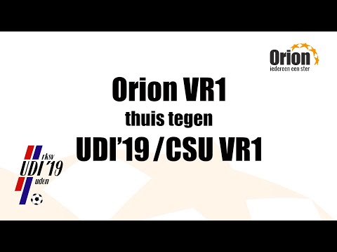 Orion VR1 vs UDI'19/CSU VR1 (20 mrt 2022) 2160p60