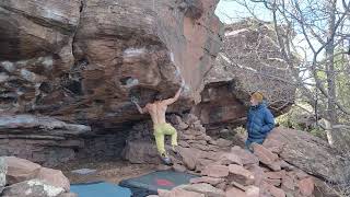 Video thumbnail de Camino del exceso, 8a. Albarracín