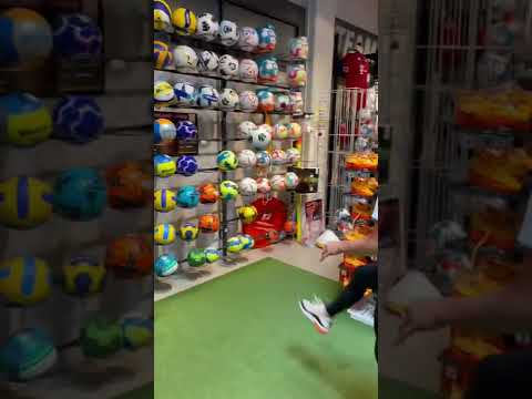 Cleaning soccer balls in the shop will be like 👍😅⚽️👀😌