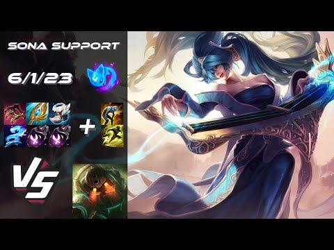 SUPPORT Sona vs Nautilus - NA Challenger Patch 25.S1.8
