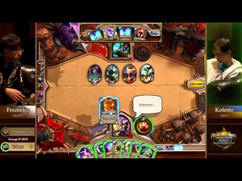 Impressive board cleaning Kolento[Priest] vs. FrozenIce[Shaman] (02 11 2014)