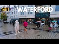 4K WALKING IN THE RAIN WATERFORD IRELAND Heavy Rain