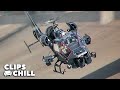 Downtown Turns Into A WARZONE Blue Thunder Roy Scheider