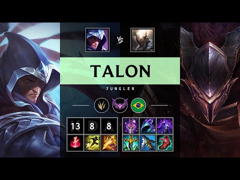 Talon Jungle vs Pantheon - BR Master Patch 25.20