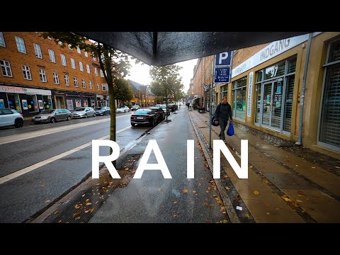 Biking under the rain