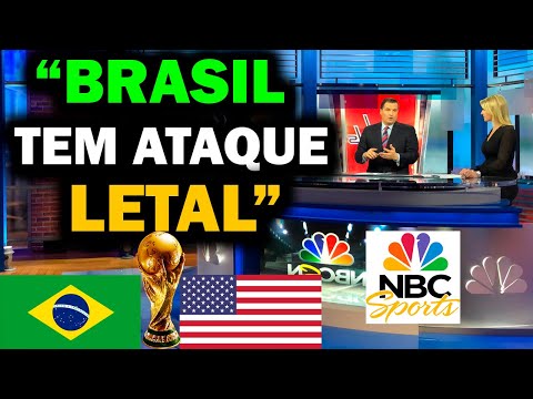 "TIME B DO BRASIL IRIA LONGE NA COPA" TV DOS ESTADOS UNIDOS