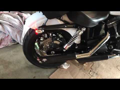 Street Bob Vance & Hines Slip ons