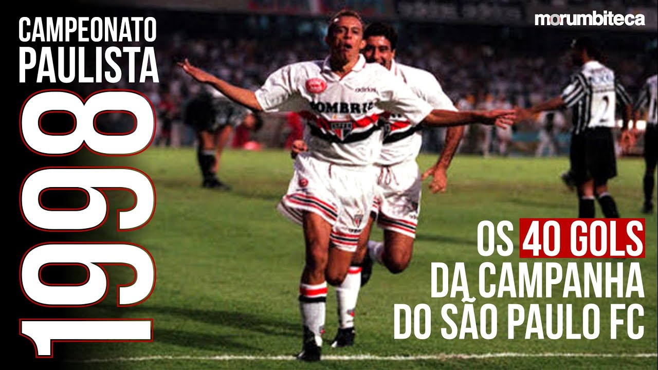 SÃO PAULO FC CAMPEÃO PAULISTA 1998 | Todos os gols!