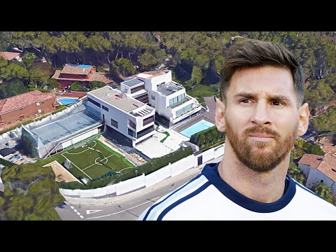 Lionel Messi's House In Barcelona (Inside & Outside Design) | 2017 NEW