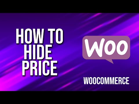 How To Hide Price WooCommerce Tutorial