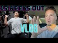 VLOG // ENTIRE CHEST WORKOUT// WORKING ON MY CARS // 15 WEEKS OUT
