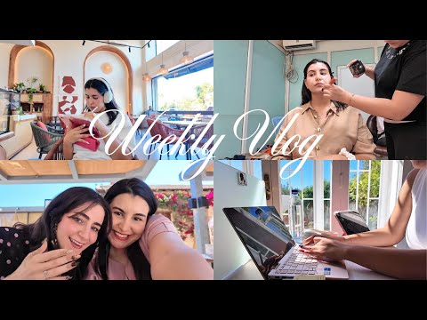 Weekly vlog | Chaotic finals week as a content creator