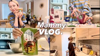 【VLOG】日常🌈スムージー作り🍌🫐🥤購入品紹介💁‍♀️ZOZO/3coins/ニトリ/KALDI🛒✨