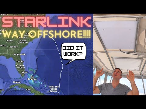 Starlink 700 miles Offshore Review - Cruising Game Changer for boats | S2T1 #starlink #sailing