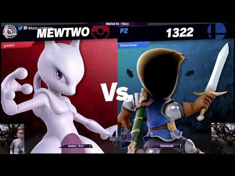 Sacred | Tezii (Mewtwo) vs. Vikerkarr (Mii Swordfighter) - Orbitar 84 - Winners Quarters